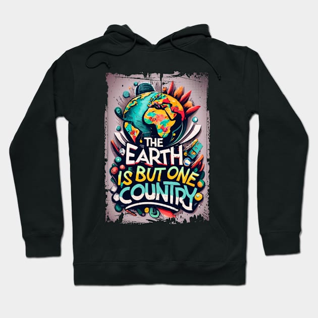 The earth is but one country and mankind its citizens Hoodie by irfankokabi